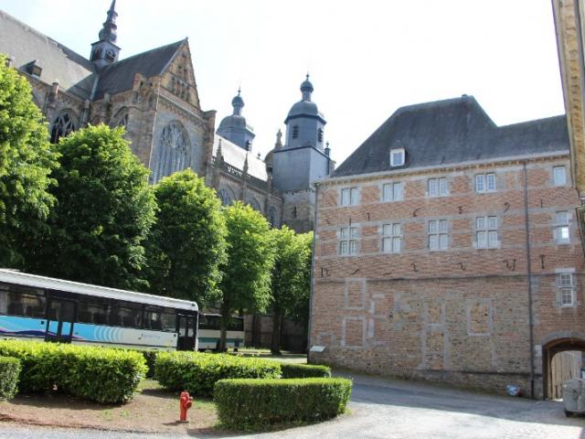 Rénovation du palais abbatiale de Saint-Hubert