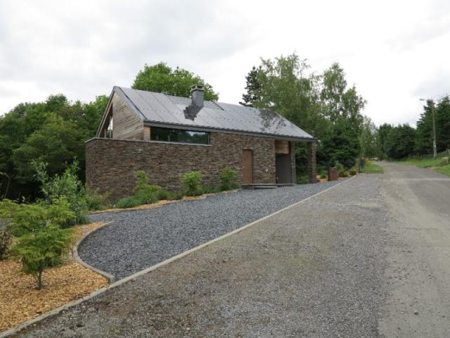 Construction d'une maison d'habitation unifamiliale à La Roche en Ardennes